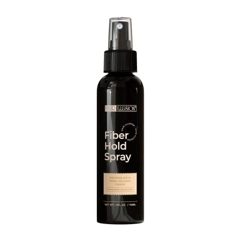 Hair Illusion Fiber Hold Hair Spray – 4 oz. Invisible Hold for Hair Thinning & Styling - görsel 2