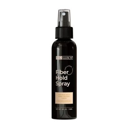 Hair Illusion Fiber Hold Hair Spray – 4 oz. Invisible Hold for Hair Thinning & Styling