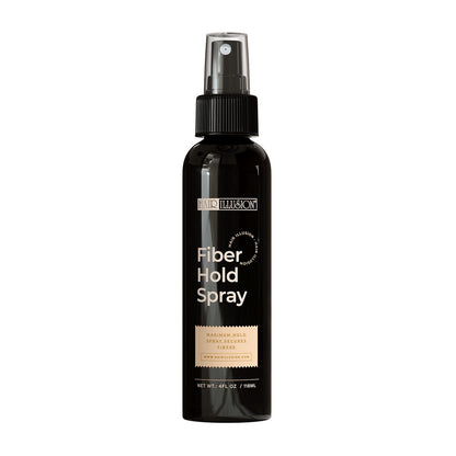Hair Illusion Fiber Hold Hair Spray – 4 oz. Invisible Hold for Hair Thinning & Styling