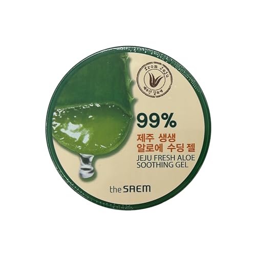 THESAEM Jeju Fresh Aloe Soothing Gel - 99% Pure Aloe Vera Leaf Juice, 10.1 fl. oz. - Multi-Purpose Moisturizing Gel for Face, Body & Hair - görsel 14