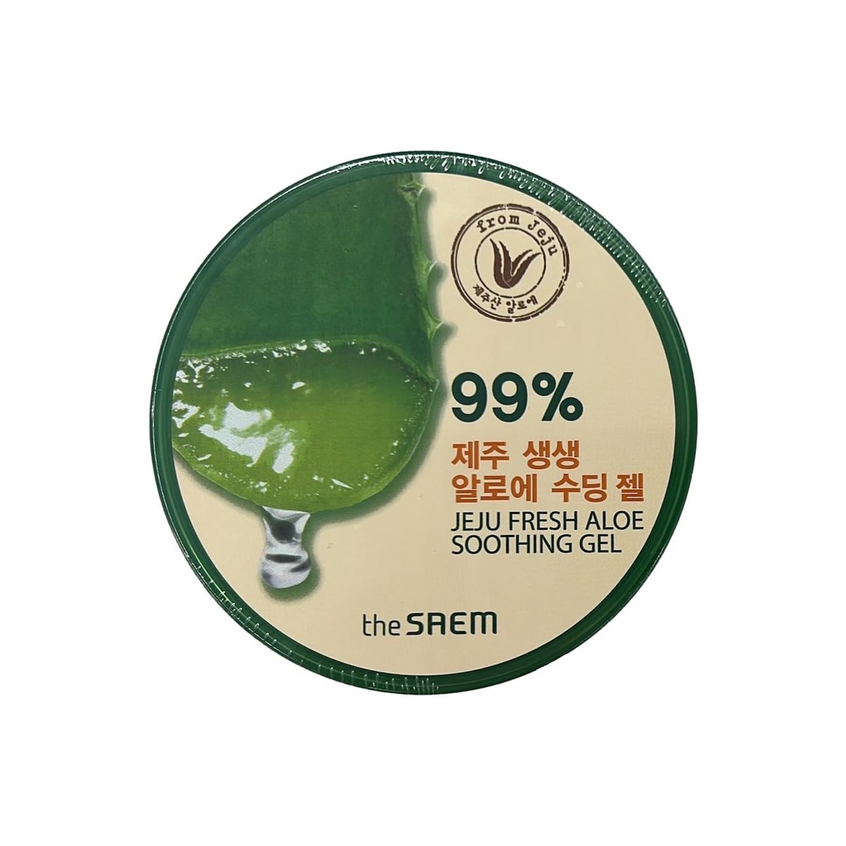 THESAEM Jeju Fresh Aloe Soothing Gel - 99% Pure Aloe Vera Leaf Juice, 10.1 fl. oz. - Multi-Purpose Moisturizing Gel for Face, Body & Hair - görsel 13