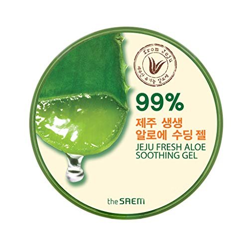 THESAEM Jeju Fresh Aloe Soothing Gel - 99% Pure Aloe Vera Leaf Juice, 10.1 fl. oz. - Multi-Purpose Moisturizing Gel for Face, Body & Hair - görsel 4