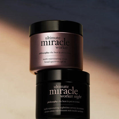 Philosophy Ultimate Miracle Worker Multi-Rejuvenating Face Moisturizer Cream + SPF 30 - Encapsulated Retinol for Firmer, Youthful Looking & Radiant Skin - 2 fl oz Avelisse