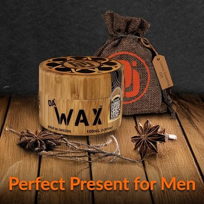 Da Dude Hair Wax for Men – Strong Hold, Matte Finish, Non-Greasy & Long-Lasting Styling Wax (3.38 oz)