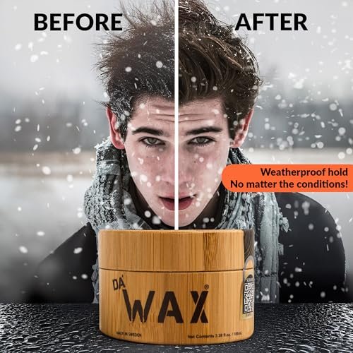 Da Dude Hair Wax for Men – Strong Hold, Matte Finish, Non-Greasy & Long-Lasting Styling Wax (3.38 oz) - görsel 10