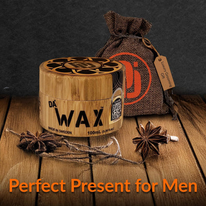 Da Dude Hair Wax for Men – Strong Hold, Matte Finish, Non-Greasy & Long-Lasting Styling Wax (3.38 oz)