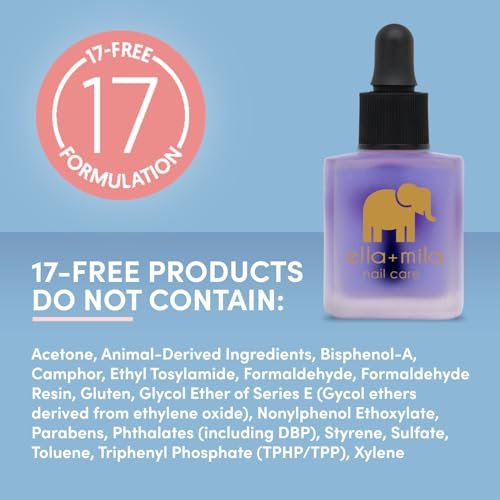 ella+mila Premium Cuticle Oil for Nail Growth - Fingernail Care Treatment with Lavender & Vitamin E - Strengthening Nail Oil for Damaged Fingernails - Natural Cuticle Moisturizer (0.45 fl oz) - görsel 14