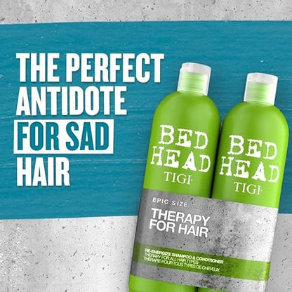 TIGI Bed Head Urban Antidotes Re-Energize Shampoo, 25.36 oz (Pack of 2) Avelisse