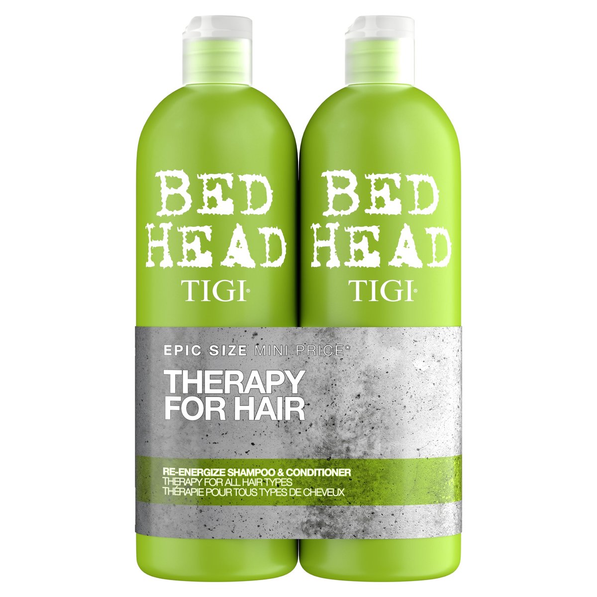 TIGI Bed Head Urban Antidotes Re-Energize Shampoo, 25.36 oz (Pack of 2) Avelisse