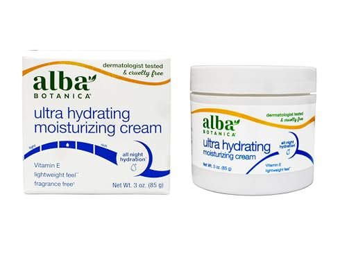 Alba Botanica Cream Moisture Jasmine Vitamin E - 3 oz Face Moisturizer Avelisse