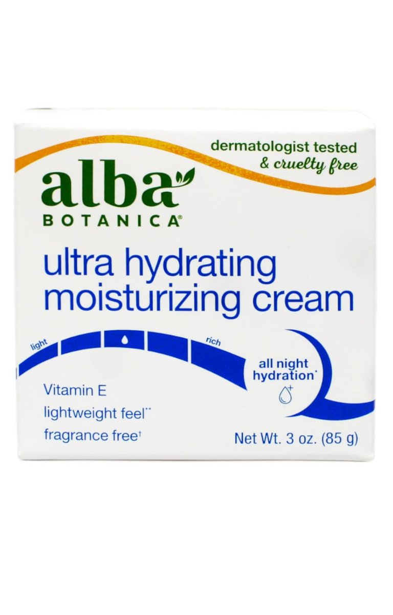 Alba Botanica Cream Moisture Jasmine Vitamin E - 3 oz Face Moisturizer Avelisse