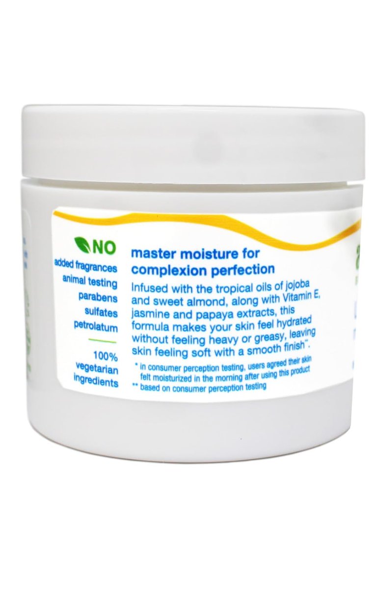 Alba Botanica Cream Moisture Jasmine Vitamin E - 3 oz Face Moisturizer Avelisse