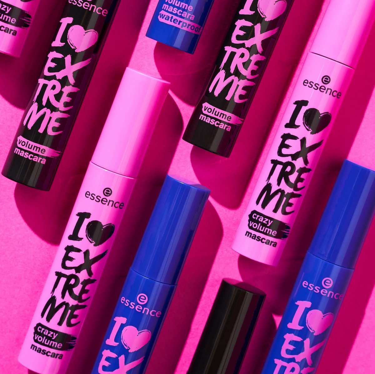 Essence I Love Extreme Volume Mascara Waterproof - Paraben Free & Cruelty Free - Intense Black - 1 Pack - görsel 15
