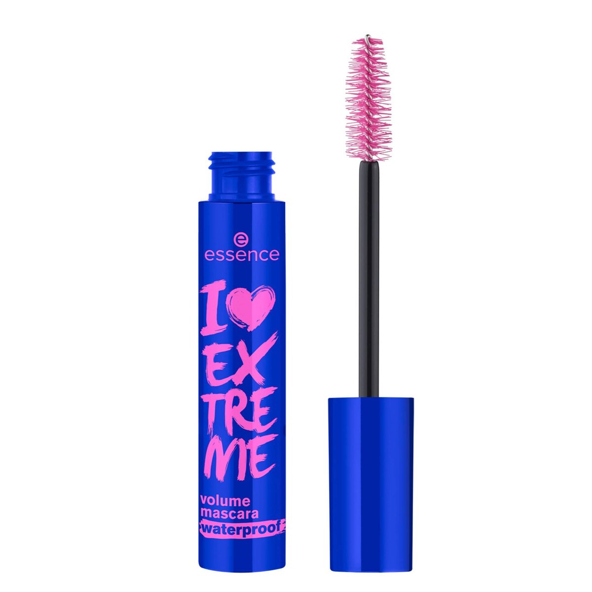 Essence I Love Extreme Volume Mascara Waterproof - Paraben Free & Cruelty Free - Intense Black - 1 Pack - görsel 1