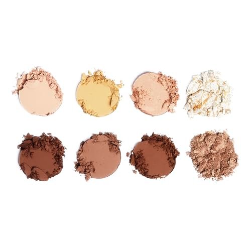 Makeup Revolution Ultra Contour Palette - Highlight & Contour Shades, Vegan, 13g - görsel 4