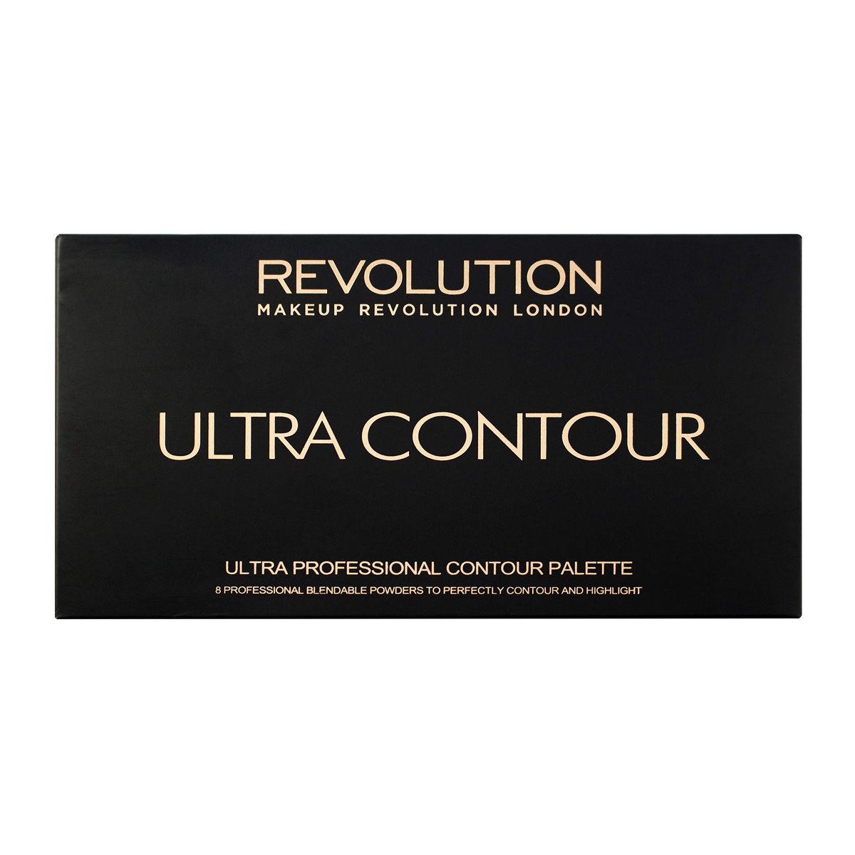 Makeup Revolution Ultra Contour Palette - Highlight & Contour Shades, Vegan, 13g - görsel 9