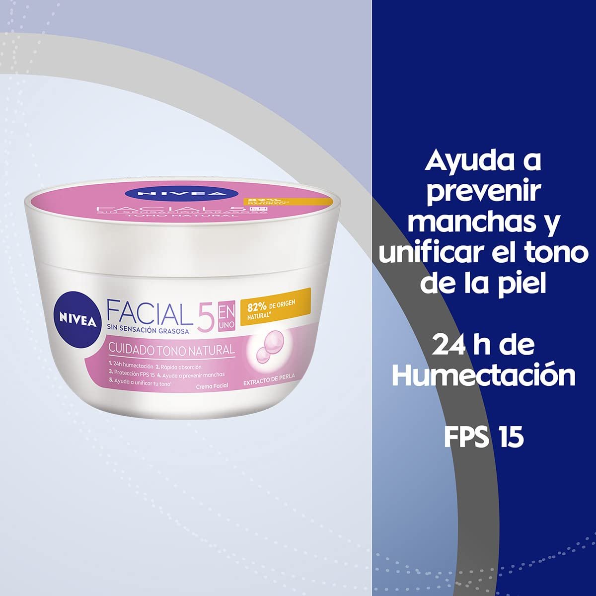 NIVEA Aclaradora Natural Moisturizing Cream - 1 Fl Oz Avelisse