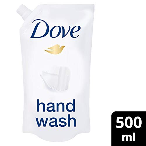 Dove Original Liquid Hand Wash Refill – 16.9 Fl Oz, Gentle & Moisturizing Avelisse