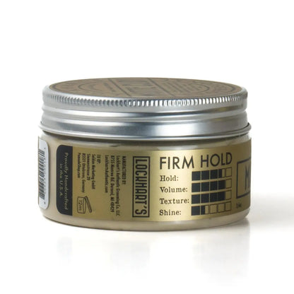 Lockhart’s Classic Matte Clay - Handcrafted Pomade For Men - Medium/Firm Hold, Natural Matte Finish - Made With Kaolin & Beeswax (3.4 oz) Avelisse