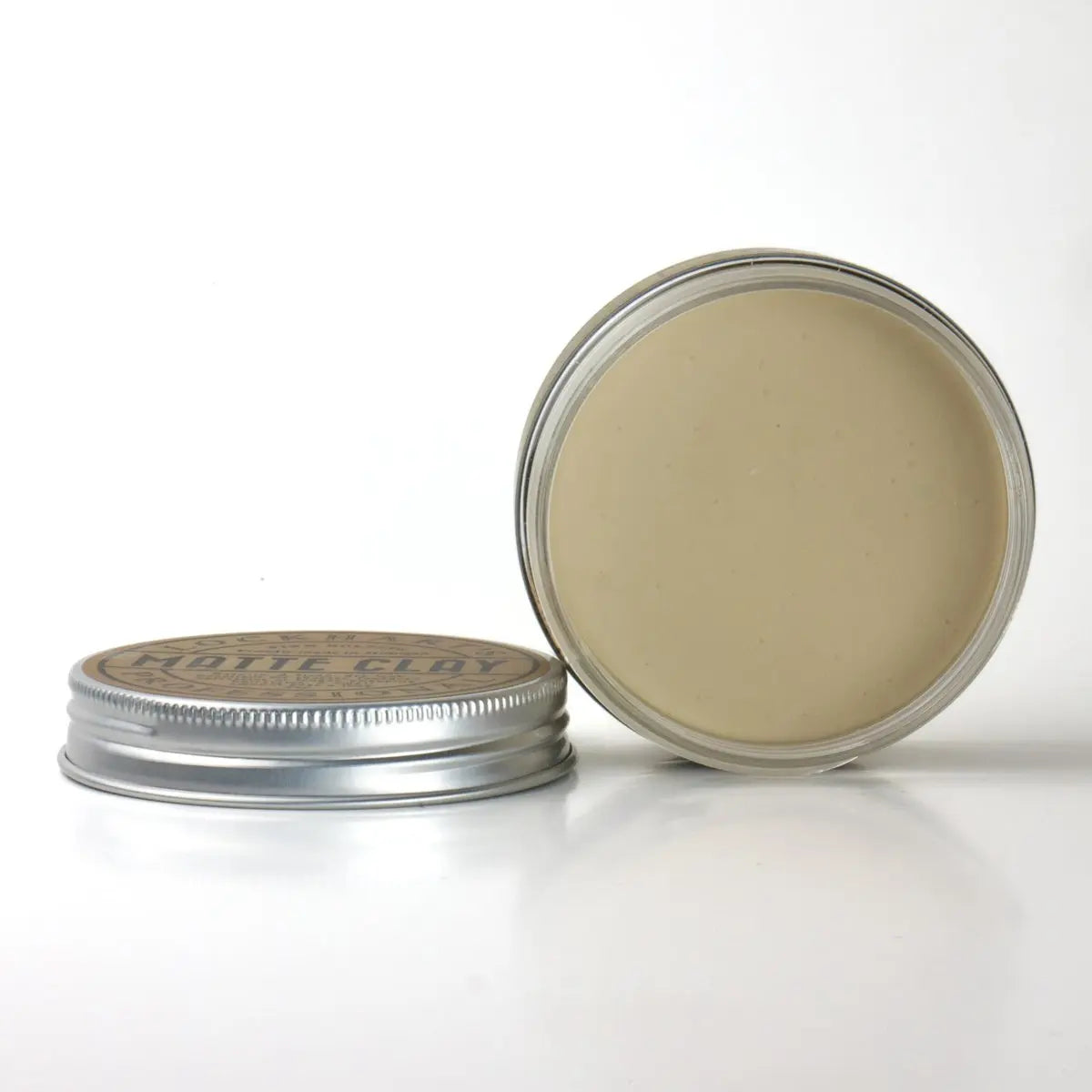 Lockhart’s Classic Matte Clay - Handcrafted Pomade For Men - Medium/Firm Hold, Natural Matte Finish - Made With Kaolin & Beeswax (3.4 oz) Avelisse