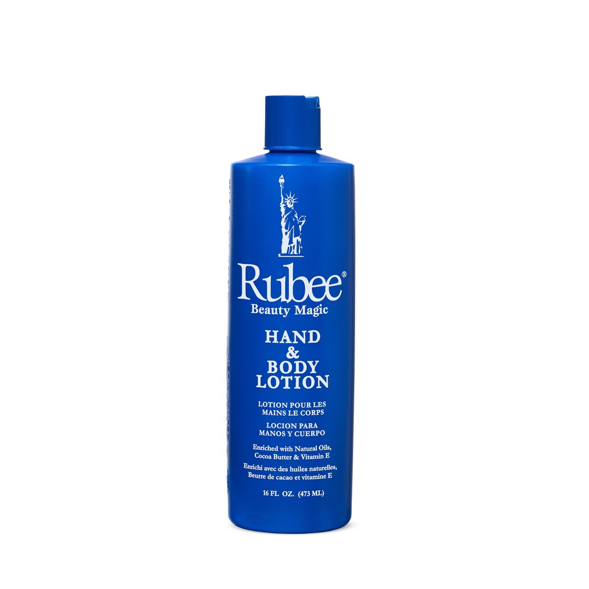 RUBEE Body & Hand Lotion - Pack of 2 Non-Greasy Cacao Butter Lotion for Extremely Dry Skin - 16 oz Each - Vitamin E Moisturizer for Women & Men Avelisse