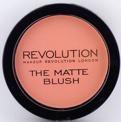 Makeup Revolution Matte Blush - Beloved (0.31 oz) | Vegan & Cruelty-Free Powder Blush