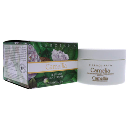 L’Erbolario Camellia Body Butter – Moisturizing Cream with Floral Scent, 6.7 oz