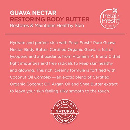 Petal Fresh Body Butter - Guava Nectar, 8 oz - Intense Moisturizer for Dry Skin - görsel 4