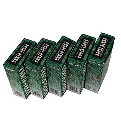 Adore Henna Hair Coloring Powder - Natural Black Hair Dye, 60g