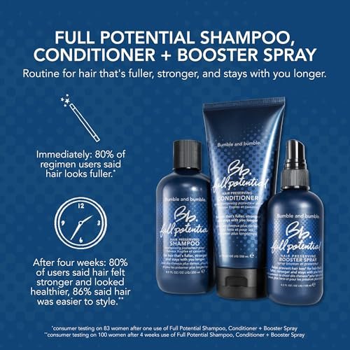 Bumble and bumble. Full Potential Hair Preserving Shampoo - Exfoliates & Prevents Breakage for Fuller, Stronger Hair, 8.5 Fl Oz Avelisse