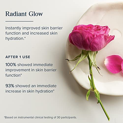 HERITAGE STORE Rosewater Facial Serum with 1% Hyaluronic Acid – Deep Hydration for Dry & Combination Skin, Minimizes Fine Lines & Wrinkles, Natural Glow, Hypoallergenic, Vegan, 2 oz Avelisse