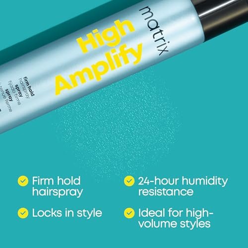 Matrix High Amplify ProForma Firm Hold Hairspray - Intense Volume & Shine, Silicone-Free, Vegan, 24H Humidity Resistance, Fast Drying, 10.2 oz Avelisse
