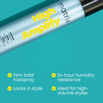 Matrix High Amplify ProForma Firm Hold Hairspray - Intense Volume & Shine, Silicone-Free, Vegan, 24H Humidity Resistance, Fast Drying, 10.2 oz Avelisse