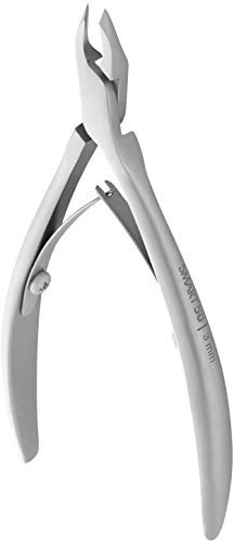 STALEKS PRO Smart 50 3mm Professional Cuticle Nippers – Stainless Steel Skin Nippers for Manicure & Pedicure - görsel 1