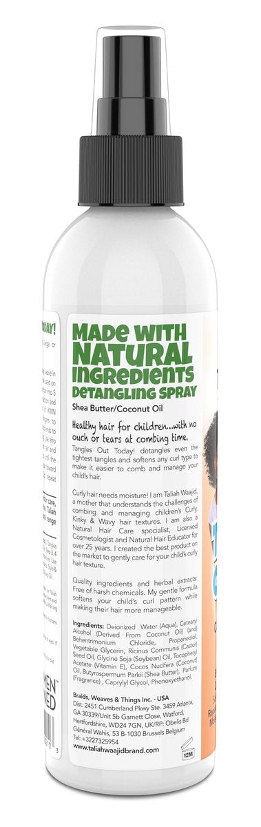 Taliah Waajid Tangles Out Today Leave-in Conditioner & Detangler for Kids - 8 oz