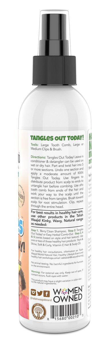 Taliah Waajid Tangles Out Today Leave-in Conditioner & Detangler for Kids - 8 oz - görsel 9