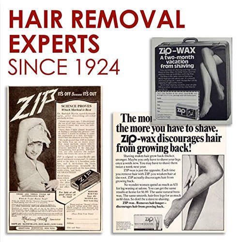 Zip Wax Hair Removal Kit 7oz - Professional-Grade Wax for Smooth Skin Avelisse