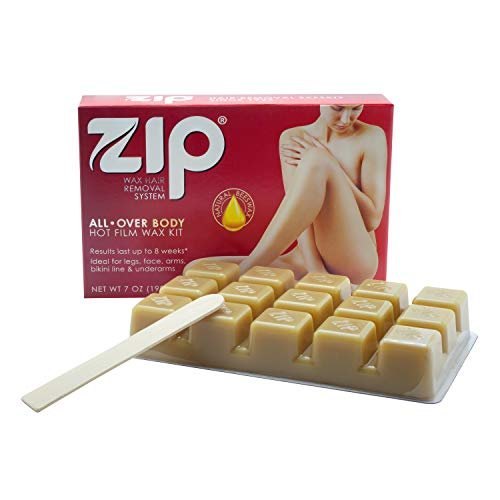Zip Wax Hair Removal Kit 7oz - Professional-Grade Wax for Smooth Skin Avelisse