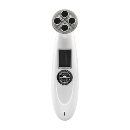 NORLANYA Facial Skin Care Time Master: LED Photon Therapy Face Lift Device for Anti-Aging & Wrinkle Reduction (Black, 4-Piece Set)