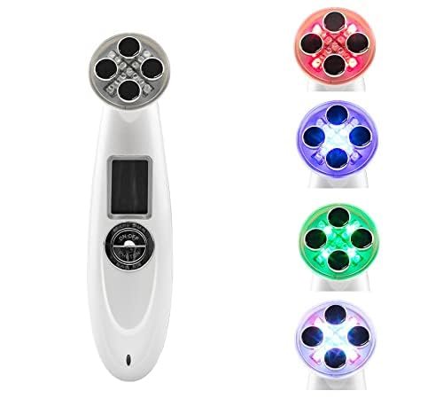 NORLANYA Facial Skin Care Time Master: LED Photon Therapy Face Lift Device for Anti-Aging & Wrinkle Reduction (Black, 4-Piece Set) - görsel 3