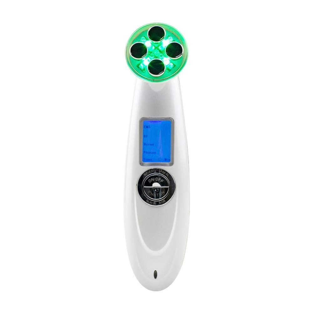NORLANYA Facial Skin Care Time Master: LED Photon Therapy Face Lift Device for Anti-Aging & Wrinkle Reduction (Black, 4-Piece Set) - görsel 6