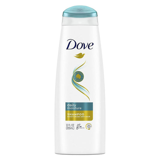 Dove Daily Moisture Shampoo 250 ml - Gentle Hydrating Shampoo for Dry Scalp & Healthy Hair