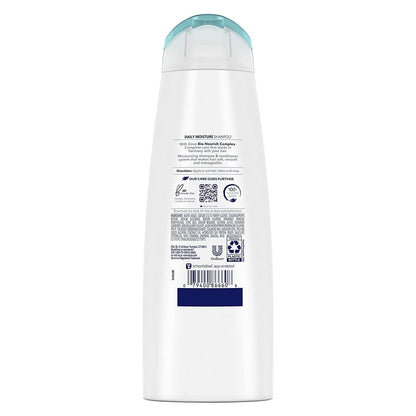 Dove Daily Moisture Shampoo 250 ml - Gentle Hydrating Shampoo for Dry Scalp & Healthy Hair