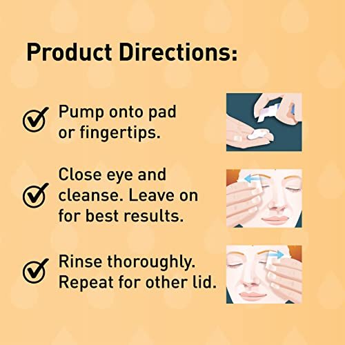 OCuSOFT Oust Demodex Foam Cleanser Extra Strength - Tea Tree Oil Foaming Eyelid Cleanser for Oil, Debris & Pollen Removal - 1.68 fl oz Avelisse