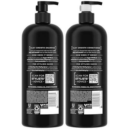 TRESemmé Shampoo and Conditioner Set with Keratin Repair Hair Mask – Silky & Smooth Anti-Frizz Hair Products, 56 Fl Oz Avelisse