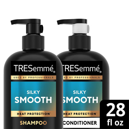 TRESemmé Shampoo and Conditioner Set with Keratin Repair Hair Mask – Silky & Smooth Anti-Frizz Hair Products, 56 Fl Oz Avelisse
