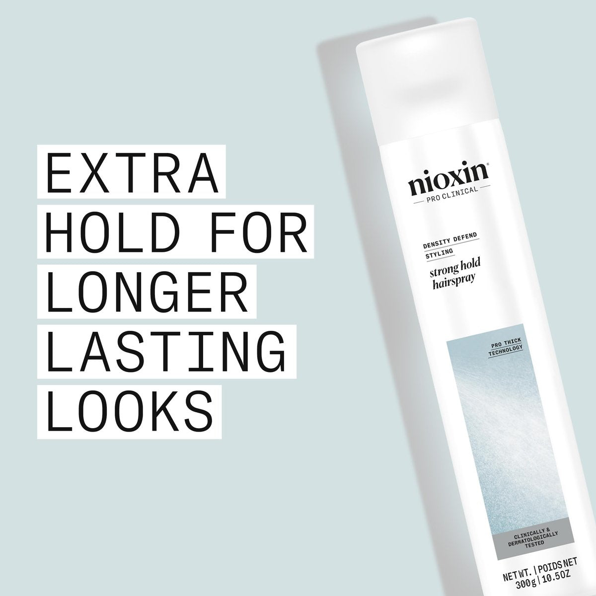 NIOXIN Density Defend Strong Hold Hairspray – Humidity Resistant, 10.6 oz - görsel 5