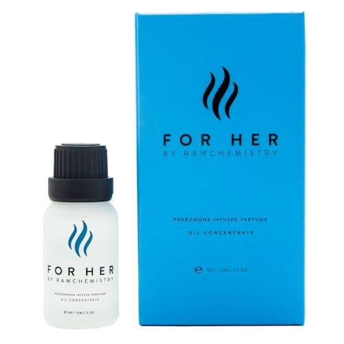 RawChemistry for Her - Pheromone Infused Perfume Oil - Elegance, Extra Strength (15ml Concentrate) Avelisse
