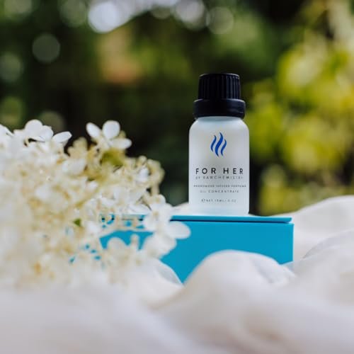 RawChemistry for Her - Pheromone Infused Perfume Oil - Elegance, Extra Strength (15ml Concentrate) Avelisse