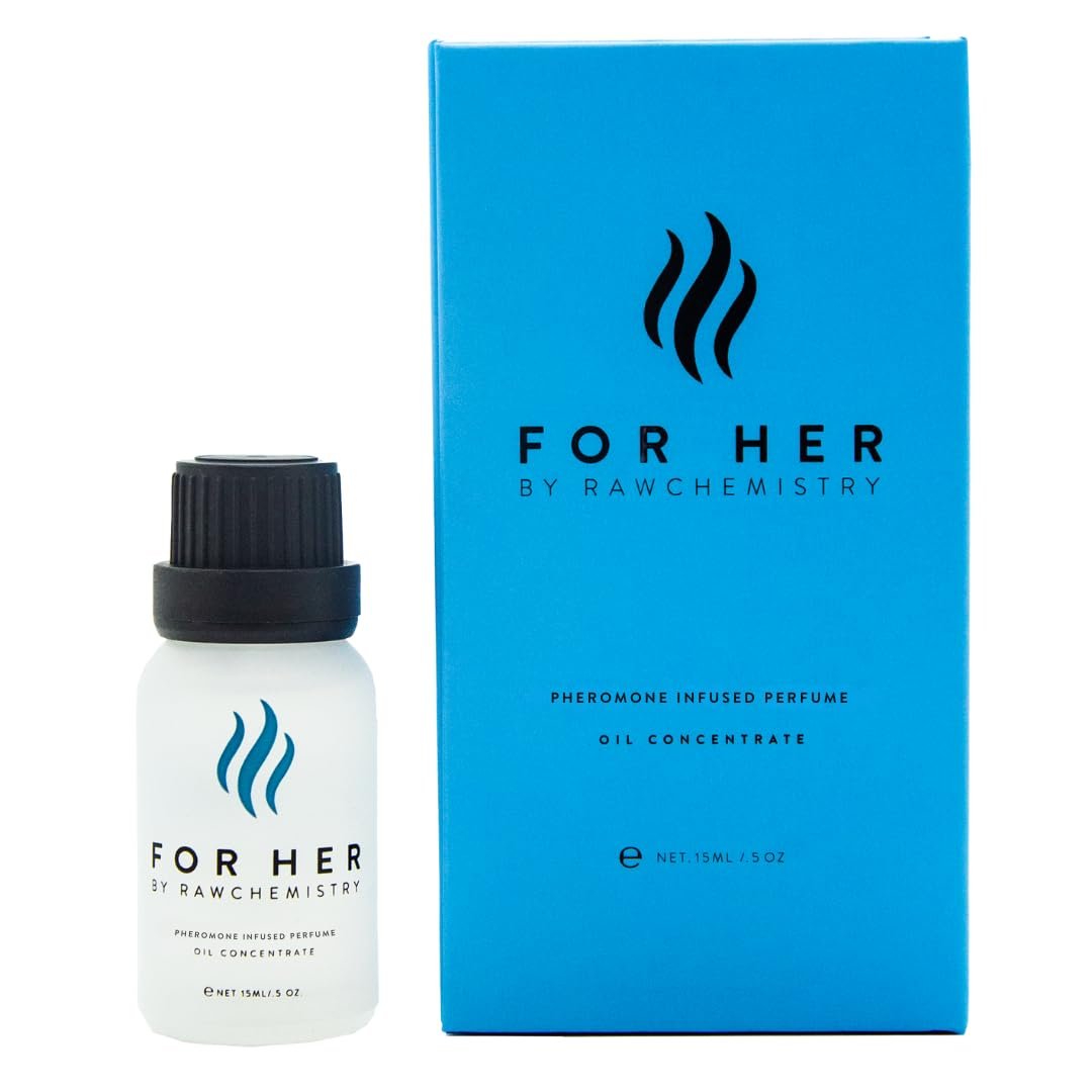 RawChemistry for Her - Pheromone Infused Perfume Oil - Elegance, Extra Strength (15ml Concentrate) Avelisse